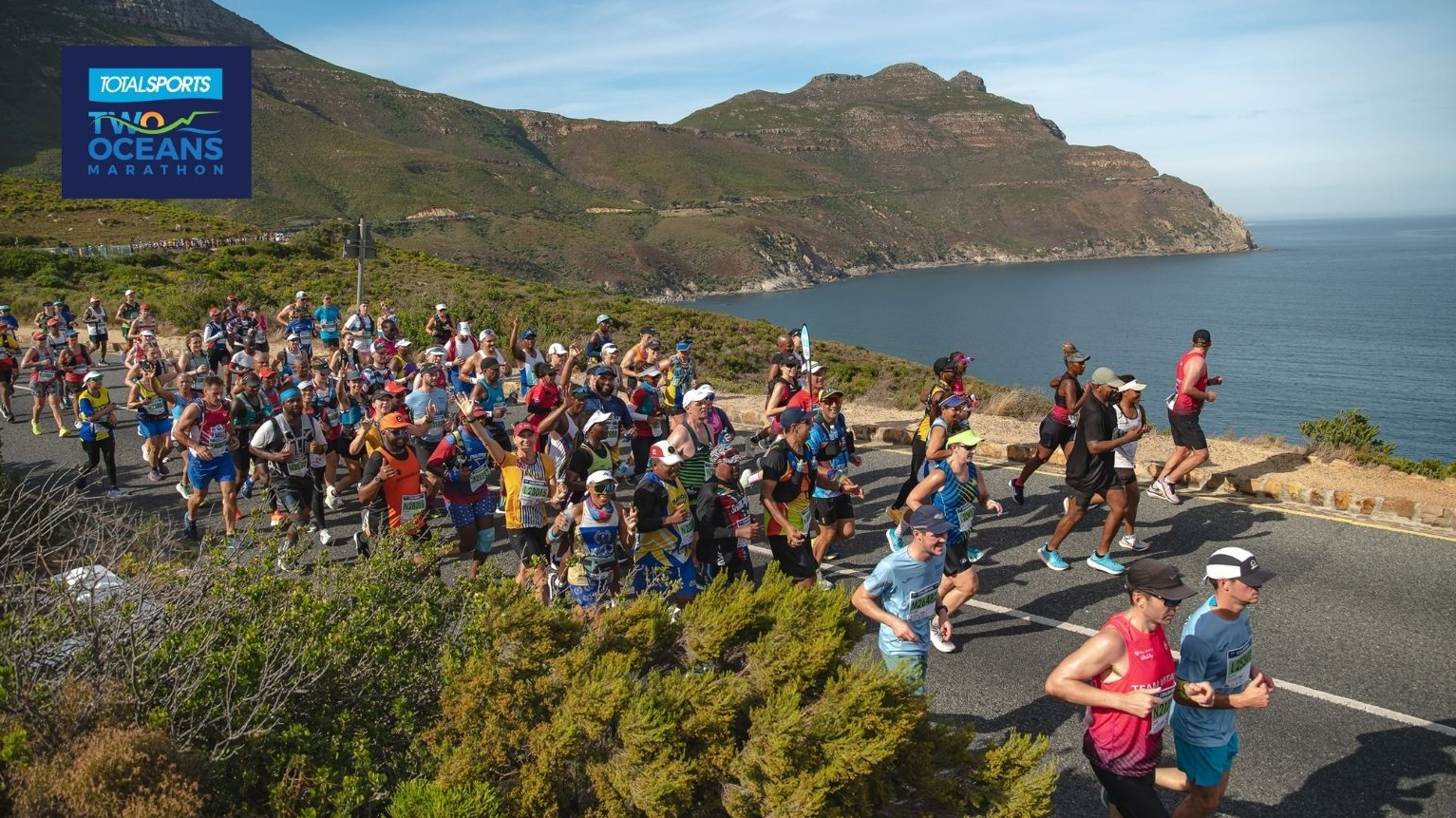 Two Oceans Marathon participants running during TTOM race
